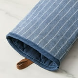 4 -Pack Yarn Dyed Silicone Oven Mitt, Pot Holder, Mini Mitt Set