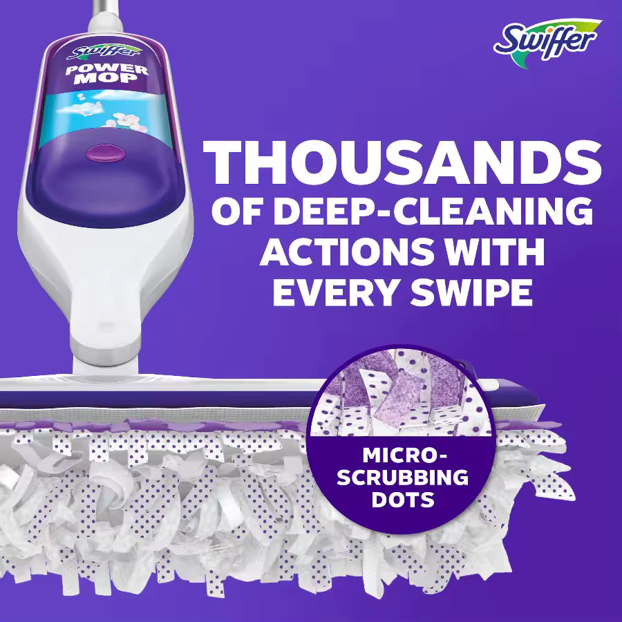 Swiffer Power Mop, Floor Cleaner, Tile, Vinyl, Laminate, Wood, Floor Cleaner, Cleaning Set