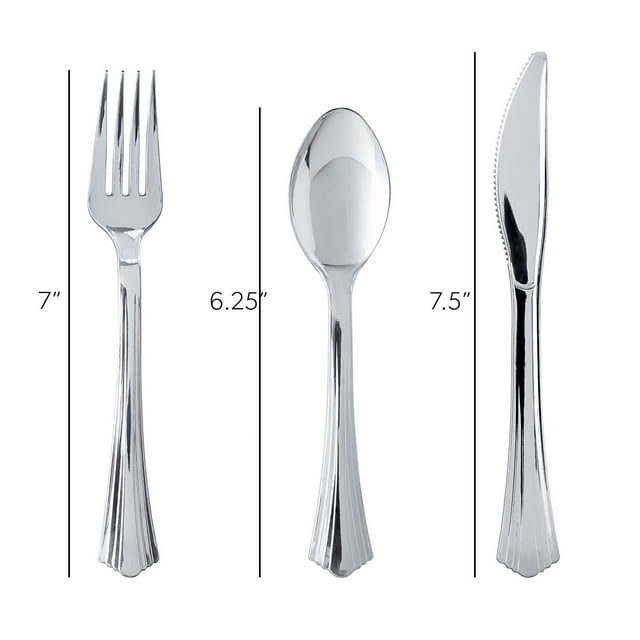 Member's Mark Silver-Look Cutlery - packaging